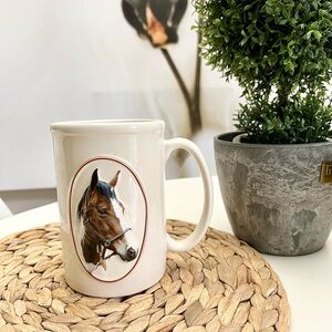 Collectible Equine Expressions Paint Horse Porcelain Mug
